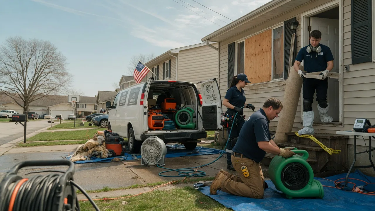 Water Damage Restoration in Keldron, SD near me